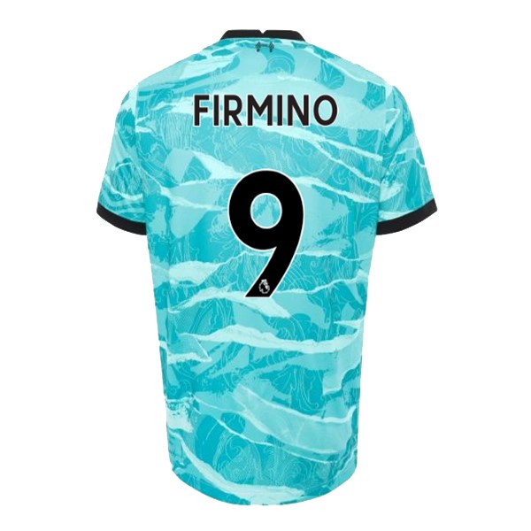 Camiseta Liverpool NO.9 Firmino 2ª 2020-2021 Azul